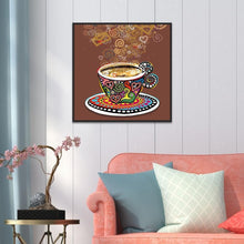 Load image into Gallery viewer, Love Coffee - Full Drill Round Drill - 30x30cm