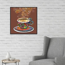 Load image into Gallery viewer, Love Coffee - Full Drill Round Drill - 30x30cm