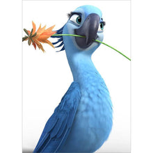 Load image into Gallery viewer, Blue Parrot - Full Drill Round Drill - 40x30cm