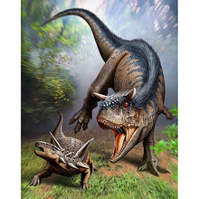 Load image into Gallery viewer, Dinosaur - Full Drill Round Drill - 30x40cm