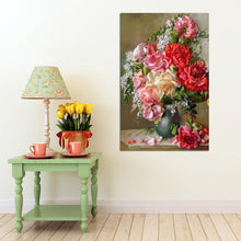 Load image into Gallery viewer, Flower - Full Drill Round Drill Painting - 60x40cm