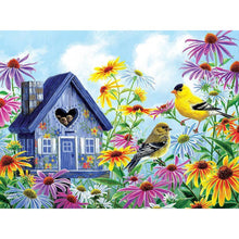Load image into Gallery viewer, Bird Flower - Full Drill Round Drill - 40x30cm