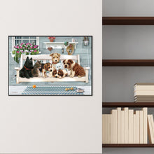 Load image into Gallery viewer, Dogs Cat - Full Drill Round Drill - 30x40cm