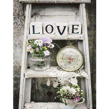 Load image into Gallery viewer, LOVE - Full Drill Round Drill - 40x30cm