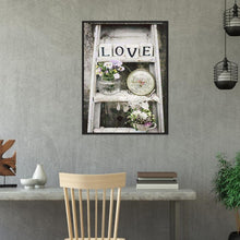 Load image into Gallery viewer, LOVE - Full Drill Round Drill - 40x30cm