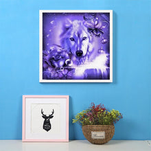 Load image into Gallery viewer, Wolf - Full Drill Round Drill - 30x30cm
