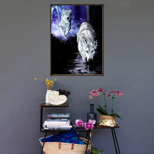 Load image into Gallery viewer, Running White Wolf - Full Drill Round Drill - 30x40cm