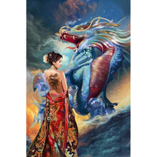 Load image into Gallery viewer, Beauty Dragon - Full Drill Round Drill - 40x30cm
