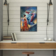 Load image into Gallery viewer, Beauty Dragon - Full Drill Round Drill - 40x30cm
