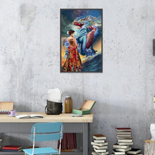 Load image into Gallery viewer, Beauty Dragon - Full Drill Round Drill - 40x30cm