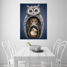 Load image into Gallery viewer, Bird Family - Full Drill Round Drill -