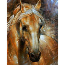 Load image into Gallery viewer, Charming Horse - Full Drill Round Drill - 30x25cm