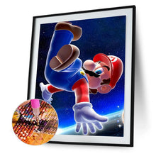 Load image into Gallery viewer, Charaktere Mario-Full Round Diamond Painting