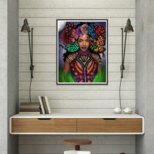 Load image into Gallery viewer, Ethnic Character - Full Drill Round Drill - 40x30cm