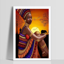 Load image into Gallery viewer, Ethnic Character - Full Drill Round Drill - 40x30cm