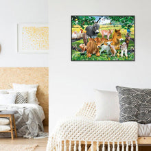 Load image into Gallery viewer, Animals - Full Drill Round Drill - 40x30cm