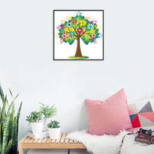 Load image into Gallery viewer, Tree - Full Drill Round Drill - 30x30cm