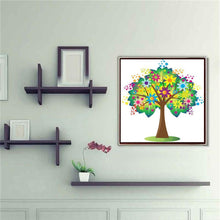 Load image into Gallery viewer, Tree - Full Drill Round Drill - 30x30cm