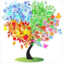 Load image into Gallery viewer, Flower - Full Drill Round Drill - 30x30cm