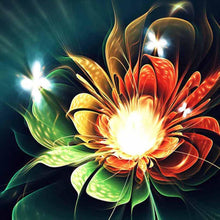 Load image into Gallery viewer, Flower - Full Drill Round Drill - 30x30cm