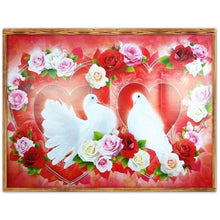 Load image into Gallery viewer, Flower - Full Drill Round Drill - 40x30cm