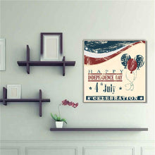 Load image into Gallery viewer, Independence Day  - Full Drill Round Drill - 30x30cm