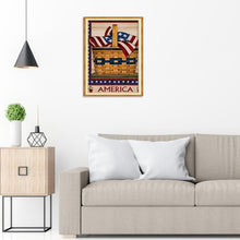 Load image into Gallery viewer, Independence Day - Full Drill Round Drill - 30x40cm