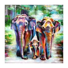 Load image into Gallery viewer, Elephant - Full Diamond Painting - 30x30cm