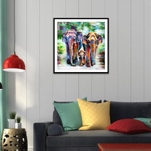 Load image into Gallery viewer, Elephant - Full Diamond Painting - 30x30cm