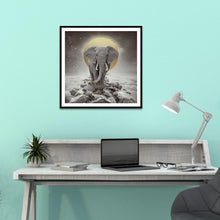Load image into Gallery viewer, Elephant - Full Diamond Painting - 30x30cm