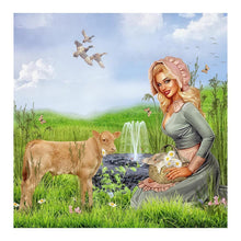 Load image into Gallery viewer, Girl - Full Drill Round Drill - 30x30cm