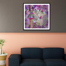 Load image into Gallery viewer, Girl - Full Drill Round Drill - 30x30cm