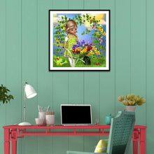 Load image into Gallery viewer, Girl  - Full Drill Round Drill - 30x30cm