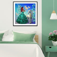 Load image into Gallery viewer, Girl - Full Drill Round Drill - 30x30cm