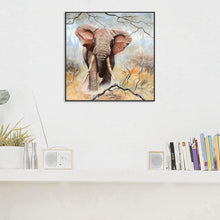 Load image into Gallery viewer, Elephant - Full Diamond Painting - 30x30cm
