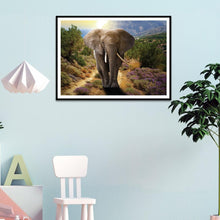 Load image into Gallery viewer, Elephant  - Full Drill Round Drill - 40x30cm