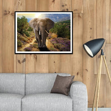 Load image into Gallery viewer, Elephant  - Full Drill Round Drill - 40x30cm