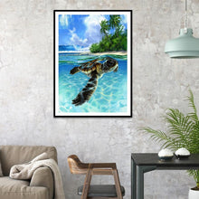 Load image into Gallery viewer, Sea Turtle - Full Diamond Painting - 40x30cm