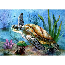 Load image into Gallery viewer, Sea Turtle - Full Diamond Painting - 40x30cm