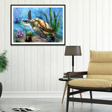 Load image into Gallery viewer, Sea Turtle - Full Diamond Painting - 40x30cm
