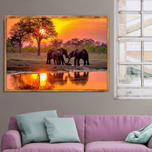 Load image into Gallery viewer, Elephant - Full Diamond Painting - 40x30cm