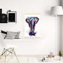 Load image into Gallery viewer, Hanging Elephant - Full Drill Round Drill - 40x60cm