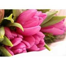 Load image into Gallery viewer, Flower - Full Drill Round Drill - 40x30cm