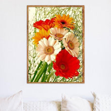 Load image into Gallery viewer, Flower - Full Drill Round Drill - 40x30cm
