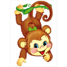 Load image into Gallery viewer, Monkey - Full Drill Round Drill - 30x40cm