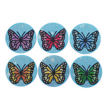 Load image into Gallery viewer, Mandala/Halloween/Butterflies - Round Wooden Coaster Mug