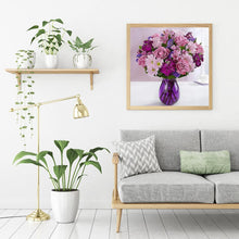 Load image into Gallery viewer, Flowers  - Full Drill Round Drill - 30x30cm