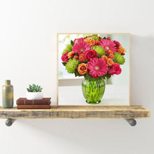 Load image into Gallery viewer, Flowers  - Full Drill Round Drill - 30x30cm