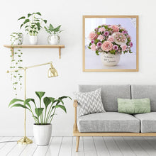 Load image into Gallery viewer, Flowers  - Full Drill Round Drill - 30x30cm
