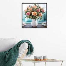Load image into Gallery viewer, Flowers  - Full Drill Round Drill - 30x30cm